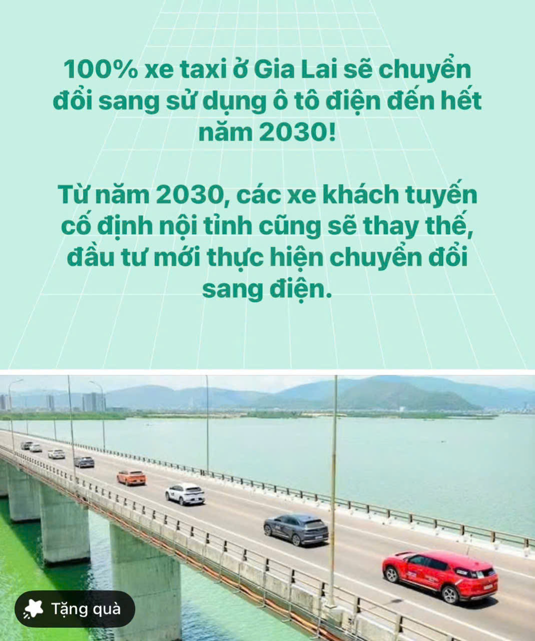 Chuyển đổi xe taxi xăng sang xe điện tại Gia Lai – Hướng đến mục tiêu xanh 2030 21 Chuyển đổi xe taxi xăng sang xe điện tại Gia Lai – Hướng đến mục tiêu xanh 2030 z7363043775460 12e424035fdc703fb811f5d24db1679a Chuyển đổi xe taxi xăng sang xe điện tại Gia Lai – Hướng đến mục tiêu xanh 2030